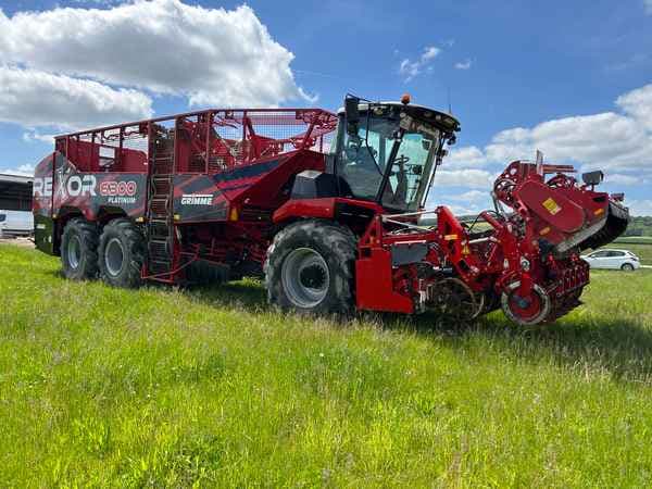GRIMME REXOR 630 / 830 / 930 - machinePlate - Ref. a2ba