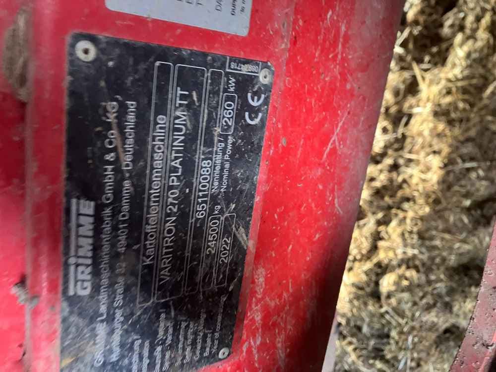 GRIMME Grimme Varitron 270 Platinum TT, Self-Propelled, Carrot Harvester - detail - Ref. 2e40