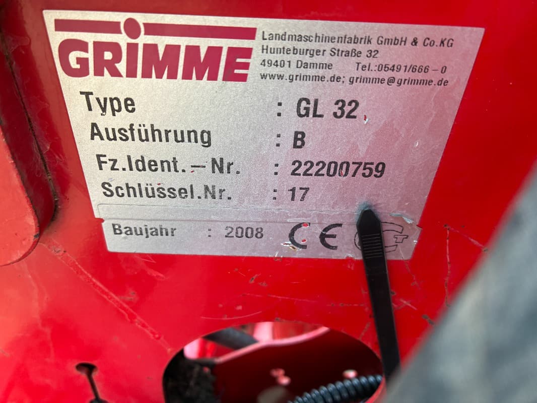 GRIMME Grimme GL 32 B, 2 Row, Cup, Potato Planter - detail - Ref. c99c