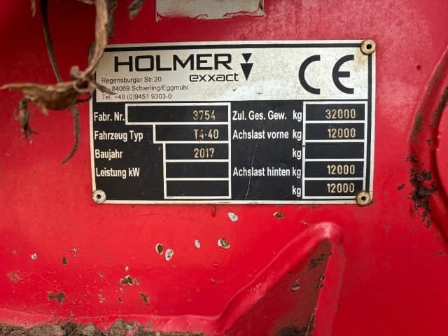 Holmer Holmer T4-40 Self-Propelled Sugarbeet Harvester - detail - Ref. 49ec