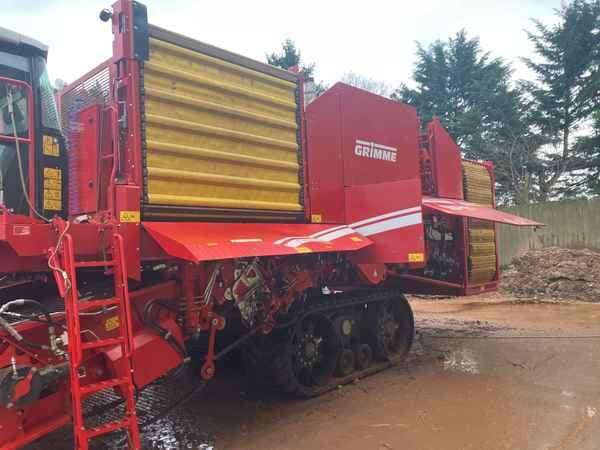 GRIMME Grimme Varitron 470 PL TT GEN 3, 4 Row, Self-Propelled Potato Harvester - left - Ref. 633f