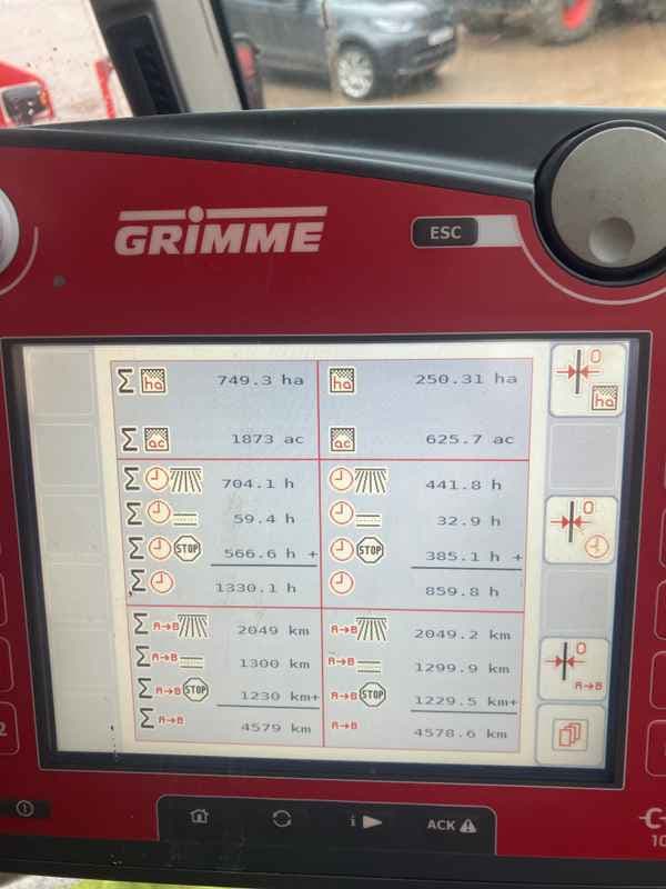 GRIMME Grimme Varitron 470 PL TT GEN 3, 4 Row, Self-Propelled Potato Harvester - detail - Ref. 633f