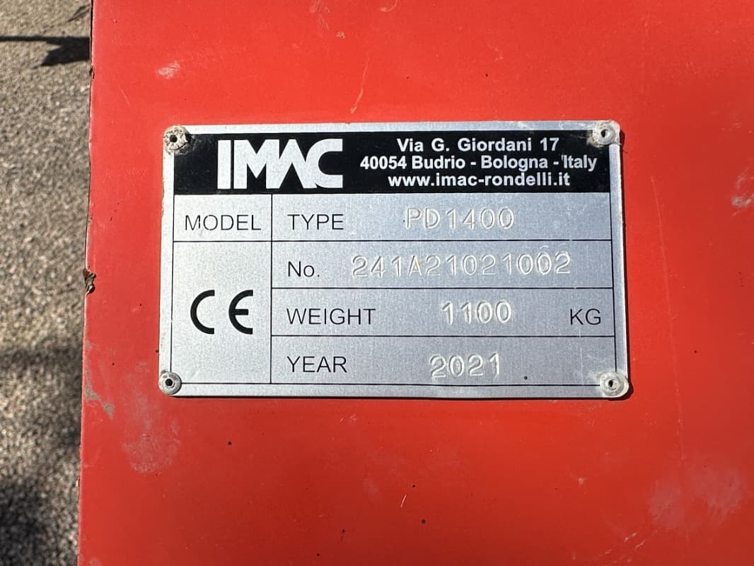 IMAC PD1400 - detail - Ref. 39a0