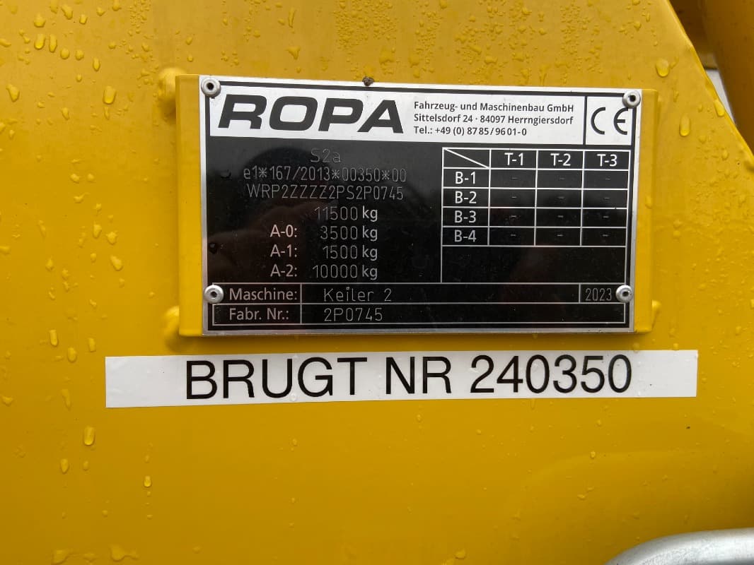 Ropa Keiler II WD Silver Edition - detail - Ref. 9af9