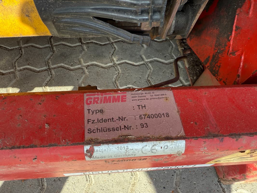 GRIMME TH-624 - detail - Ref. b8ad