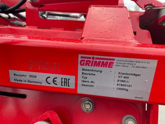 GRIMME VARITRON 470 RS - detail - Ref. 9cf2