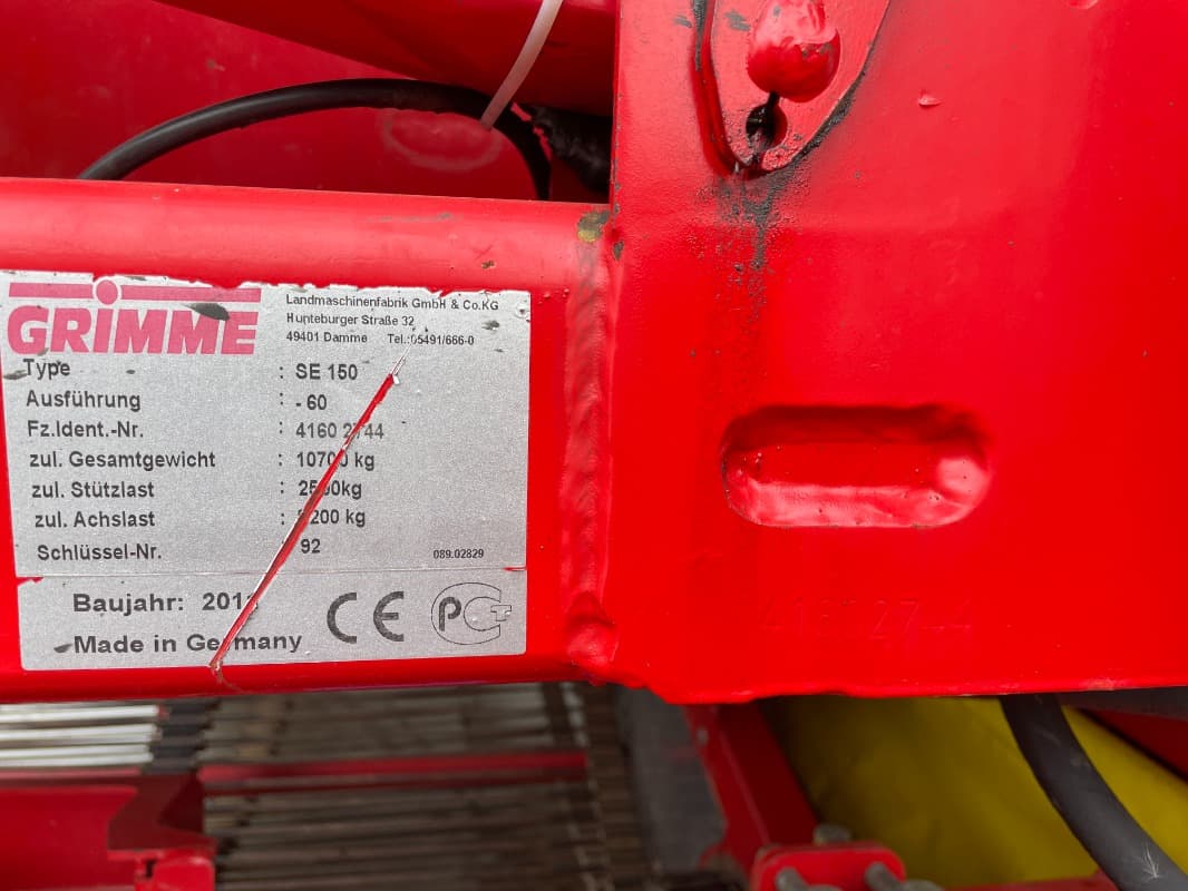 GRIMME SE 150-60 NB XXL - detail - Ref. bb30