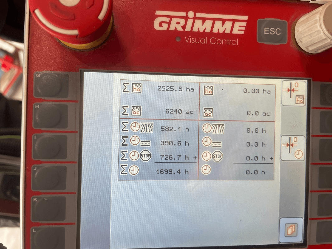 GRIMME GL 860 COMPACTA - detail - Ref. 0b4a