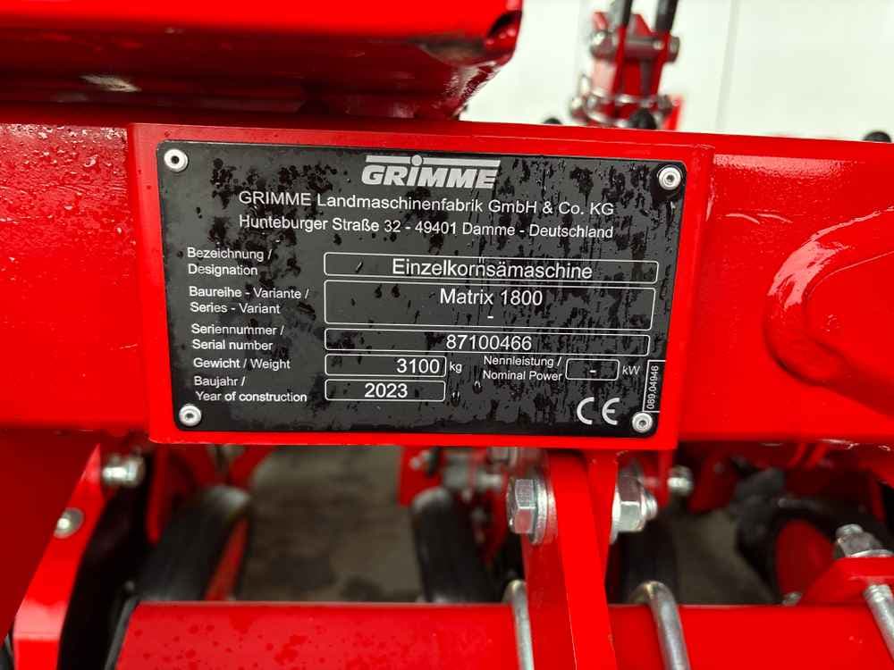 GRIMME MATRIX 1800 - detail - Ref. 61fe