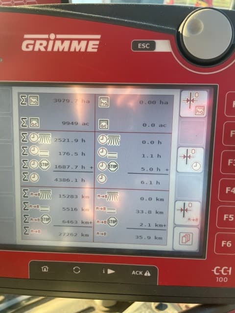 GRIMME REXOR 6300 Platinum - machinePlate - Ref. 7e95