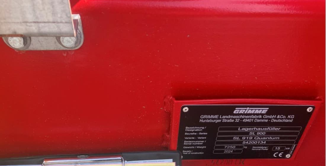 GRIMME SL 900 Rental - detail - Ref. 6aad