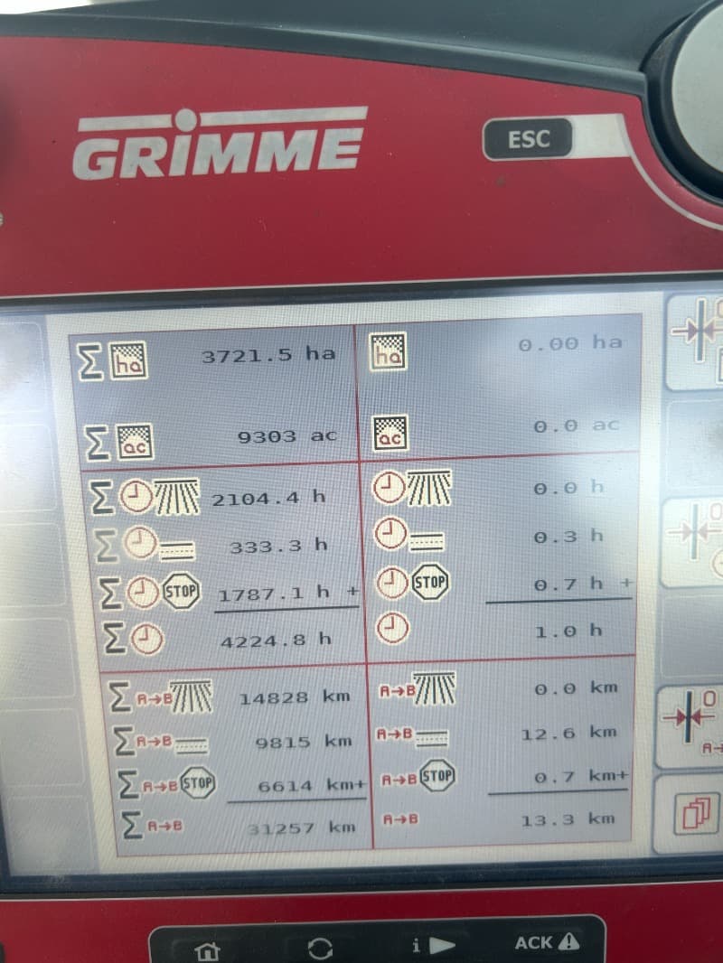 GRIMME REXOR 6300 Platinum - machinePlate - Ref. 6217