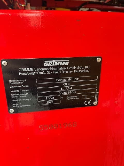 GRIMME GBF L-M-L - Rental - detail - Ref. c2a7